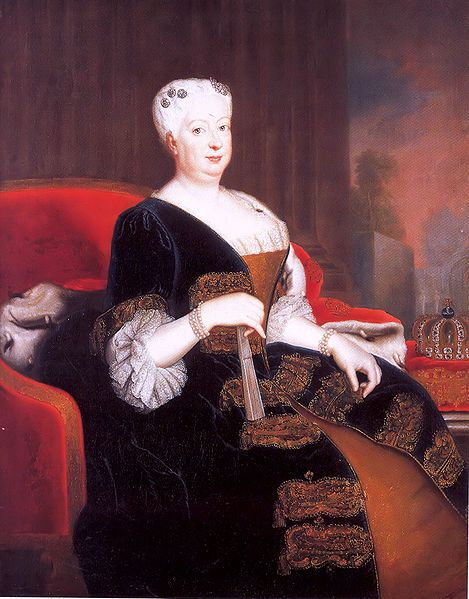 1753 ca. Sophia Dorothea de Prusse par Georg Wenzelaus von Knobelsdorff