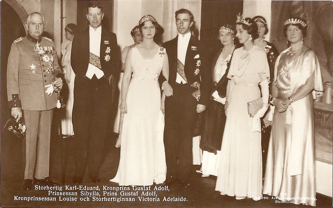 1932 Gala evening before GA & Sibylla's Wedding