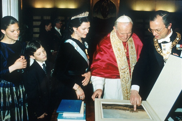 1991 05 Swedish State Visit to the Vatican 3