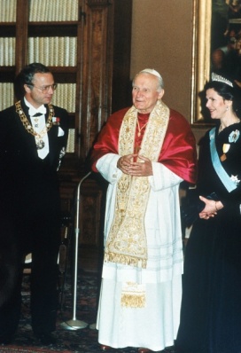 1991 05 Swedish State Visit to the Vatican 4