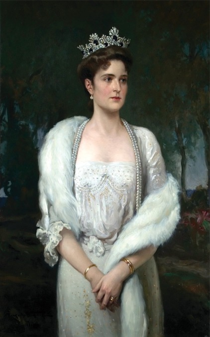 1914 Empress Alexandra Feodorovna by Alexander Makovsky 1