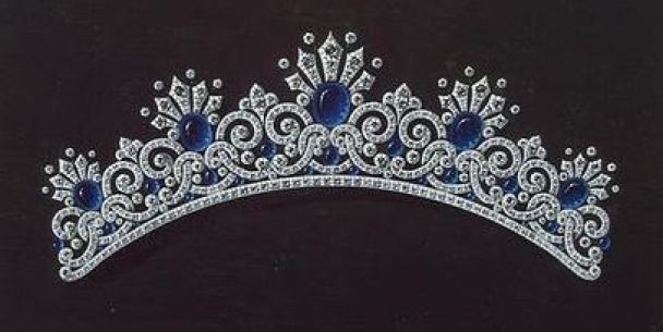 Empress Alexandra Feodorovna's Kochli Sapphire Tiara 5