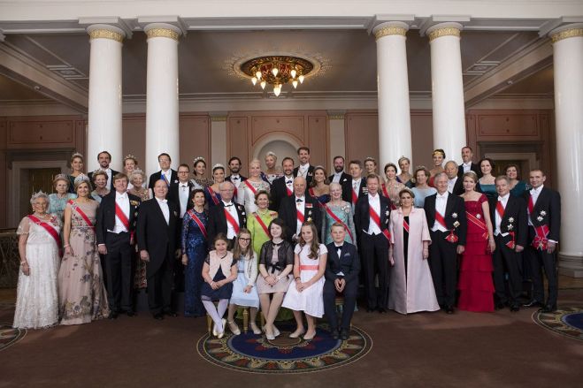 2017 05 09 80 ans du roi Harald V et de la reine Sonja de Norvège 2 Gala Dinner