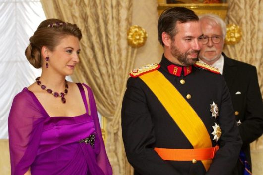 rception de gala au palais grand-ducal pour clbrer la fte nationale 2017