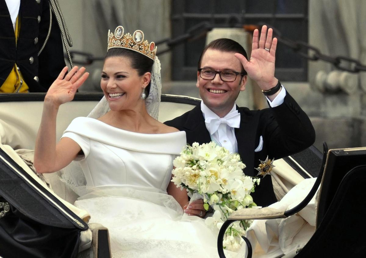 19 juin 2010 : Mariage de la princesse héritière Victoria de Suède et de Daniel Westling (I)